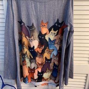 A long sleeve shirt.